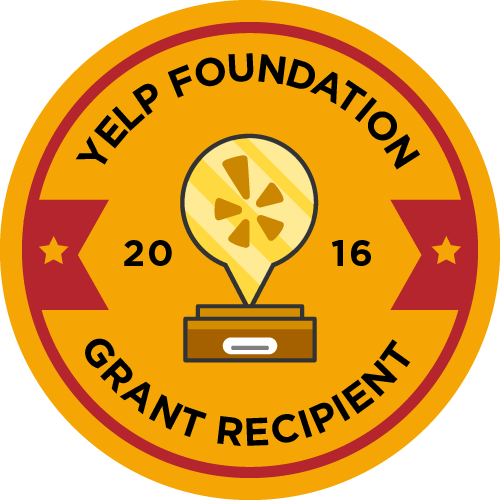 Yelp Foundation Grant Recipient 2016 Logo