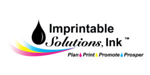 Imprintable Solutions, Ink: plan, print, prosper logo